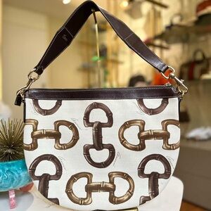 Gucci Vintage Horsebit Shoulder Bag
